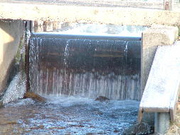 Damsite at Lake Elizabeth flowing into Frenchmans Creek - Courtesy of Don Desautels